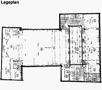 ehem. Lutherhaus, Grundriss, 1. OG., 
Urheber: Schröder Stichs Volkmann (freie Architekten) / ehem. Lutherhaus in 69115 Heidelberg-Bergheim