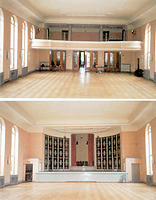 ehem. Lutherhaus, 1. OG. Großer Saal, 
Urheber: Schröder Stichs Volkmann (freie Architekten) / ehem. Lutherhaus in 69115 Heidelberg-Bergheim