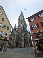 Ansicht von Südwesten / Marienkirche (ev. Stadtkirche St. Maria) in 72764 Reutlingen (19.10.2022 - Christin Aghegian-Rampf) Ansicht von Südwesten / Marienkirche (ev. Stadtkirche St. Maria) in 72764 Reutlingen (19.10.2022 - Christin Aghegian-Rampf)