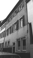 Wohnhaus
Urheber: Regierungspräsidium Karlsruhe, RPK, Ref. 26 / Wohnhaus in 69117 Heidelberg-Altstadt