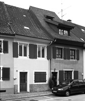 Südansicht der Gebäude Spitalstraße 25 und 23 (li.)  / Wohnhaus in 79219 Staufen, Staufen im Breisgau (Stadtarchiv Staufen )