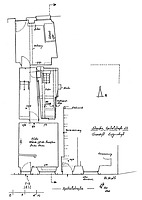 Systemskizze Grundriss EG / Wohnhaus in 79219 Staufen, Staufen im Breisgau (01.11.2002 - Burghard Lohrum)