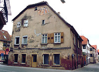 ehem. Rathaus, Ansicht von Südwesten,
Urheber: Reck, Hans-Hermann (Büro für Bauhistorische Gutachten)  / Ehem. Rathaus in 74924 Neckarbischofsheim