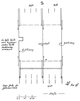 Systemskizze Grundriss 1. Dachgeschoss / Wohnhaus Hauptstr. 62 in 79219 Staufen, Staufen im Breisgau (01.05.1988 - Burghard Lohrum)