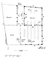 Systemskizze Grundriss 1. Obergeschoss / Wohnhaus, Jägergasse 14 in 79219 Staufen, Staufen im Breisgau (Lohrum, Burghard)