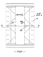 Systemskizze Grundriss Dach / Magdalenenkapelle in 79219 Staufen, Staufen im Breisgau (Lohrum)