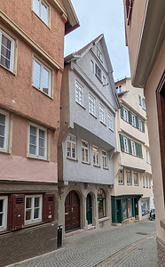 Nordostansicht Münzgasse 6 / Sog. Münze in 72070 Tübingen (21.04.2026 - Christin Aghegian-Rampf)