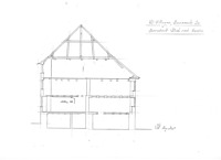 Querschnitt gen Norden / Wohnhaus in 78050 Villingen (07.03.2011 - Lohrum)