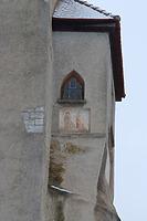 Burg Katzenstein, Kapellenbau: Erker über der Kapellenapsis von Süden. / Burg Katzenstein, Kapellenbau in 89561 Dischingen - Katzenstein (21.01.2011 - Michael Hermann) Burg Katzenstein, Kapellenbau: Erker über der Kapellenapsis von Süden. / Burg Katzenstein, Kapellenbau in 89561 Dischingen - Katzenstein (21.01.2011 - Michael Hermann)