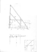 Querschnitt (Handskizze) / Wohnhaus, Schlößlegasse 4 in 78050 Villingen (29.03.1992 - Lohrum)