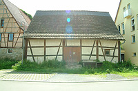 Westansicht / Scheune in 71287 Weissach - Flacht (10.06.2008 - Michael Hermann)