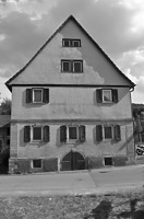 Nord Ansicht / Bäuerliches Wohnhaus des Einhaustyps in 74172 Neckarsulm-Dahenfeld (20.05.2011)