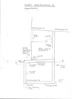 Lageplan (Handskizze) / Wohnhaus in 78426 Konstanz (29.09.1987 - Lohrum)