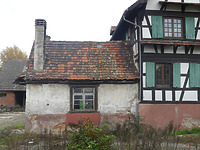 Ansicht 2 / Areal Hecht, Backhaus / Heizungsbau in 77694 Auenheim (2022 - Burghard Lohrum)