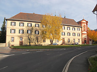 Ansicht des westlichen Klosterflügels (2011) / Kloster Gerlachsheim in 97922 Gerlachsheim (03.11.2011 - Markus Numberger)
