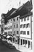Blick in die Hussenstraße, zweites Haus von rechts: sog. Haus "Zum Delphin" (Hussenstr. 14) / Wohnhaus in 78462 Konstanz (Bildindex Foto Marburg, LDA Freiburg Foto 25/ 69 (Rettich, Konstanz))