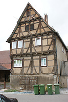 Ansicht Westfassade / Fachwerkhaus in 75417 Lienzingen (11.10.2011 - Lohrum)