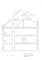 Querschnitt (Bauaufnahme 11/2011 / Wohn- und Geschäftshaus in 78050 Villingen (01.03.2012 - Lohrum)