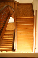 Treppenhaus Witwenbau (2011) / Schloss Kirchberg an der Jagst in 74592 Kirchberg an der Jagst (27.01.2012 - strebewerk.)