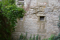 vermauerte Schießschartenöffnungen an der nördlichen Bastei (2012) / Schloss Kirchberg an der Jagst in 74592 Kirchberg an der Jagst (16.10.2012 - strebewerk.)