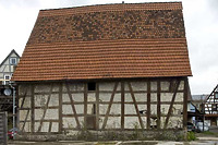 Südansicht (2012) / Scheune Bergstraße 6a in 71287 Weissach - Flacht (24.04.2012 - Michael Hermann)