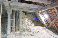 Dachstuhl (2012) / Scheune Bergstraße 6a in 71287 Weissach - Flacht (24.04.2012 - Michael Hermann)