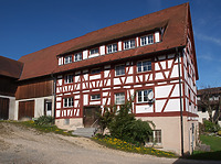 Außenansicht von Osten / Seestraße 10 in 78351 Bodman-Ludwigshafen (Baukern. Frank Löbbecke)