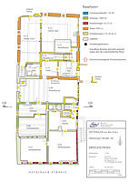 Bauphasenplan zum Erdgeschoss / Wohn- und Ökonomiegebäude in 72581 Dettingen an der Erms (07.07.2012 - Markus Numberger, Esslingen)