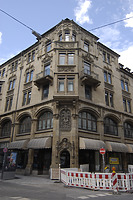 Ansicht Ecksituation Tübinger Straße/Sophienstraße (2011) / Wohn- und Geschäftshaus Tübinger Straße Ecke Sophienstraße in 70178 Stuttgart, Stuttgart-Mitte (09.08.2011 - strebewerk)