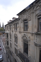 Ansicht Tübinger Straße / Wohn- und Geschäftshaus Tübinger Straße Ecke Sophienstraße in 70178 Stuttgart, Stuttgart-Mitte (19.10.2011 - Dia 0-00 (Aussenansicht-SO))