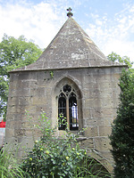 Westansicht / Regiswindiskapelle St. Anna in 74348 Lauffen am Neckar (11.08.2011 - strebewerk.Riegler Läpple Partnerschaft Dipl.-Ing.)