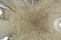 Untersicht Kraggewölbe Ursprungsbau / Regiswindiskapelle St. Anna in 74348 Lauffen am Neckar (28.08.2012 - strebewerk.Riegler Läpple Partnerschaft Dipl.-Ing.)