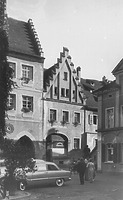 Ansicht Nordseite (1956) / Wohn- und Geschäftshaus in 88709  Meersburg (12.02.2013 - Bildindex Foto Marburg: Neg. Nr. LDA Tübingen, mi07244e02a)