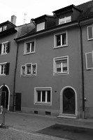 Ansicht Straßentraufe (im 1. OG Fenstergruppe Stube) / Wohnhaus in 79219 Staufen, Staufen im Breisgau (Stadtarchiv Staufen )