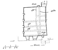 Systemskizze Grundriss Keller / Wohnhaus in 79219 Staufen, Staufen im Breisgau (Burghard Lohrum)