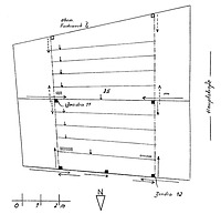 Systemskizze Grundriss 1. Dachgeschoss / Wohnhaus in 79219 Staufen, Staufen im Breisgau (21.08.1984 - Burghard Lohrum)