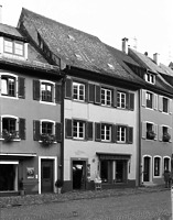 Westansicht  / Wohn- und Geschäftshaus in 79219 Staufen, Staufen im Breisgau (Stadtarchiv Staufen)
