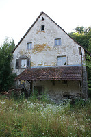Rückwärtiger Giebel / Alte Mühle in 79804 Dogern (15.07.2013 - Burghard Lohrum)