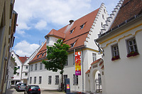 Südwestansicht des heutigen Museums Biberach, Museumstraße 6 / Ehem. Hl.-Geist-Spital, heute Museum in 88515 Biberach, Biberach an der Riß (24.06.2018 - Christin Aghegian-Rampf)