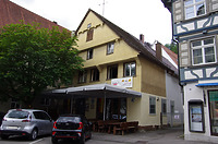 Consulentengasse 11, Nordostansicht / Sog. Schwarzer Adler in 88515 Biberach, Biberach an der Riß (24.06.2018 - Christin Aghegian-Rampf)