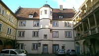 Hofseite Westflügel / Schloss Pfedelbach in 74629 Pfedelbach (27.02.2014 - Lena Becker (München))