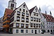 Ansicht West, Marktplatz 3- linkes Gebäude / Wohnhaus in 88400 Biberach, Biberach an der Riß (24.06.2018 - Christin Aghegian-Rampf)