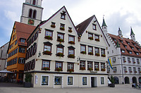 Westansicht, Marktplatz 5 (rechtes Gebäude) / Wohnhaus in 88400 Biberach, Biberach an der Riß (24.06.2018 - Christin Aghegian-Rampf)