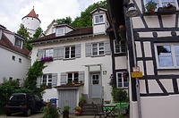Östliche Traufseite / Fachwerkhaus in 88400 Biberach, Biberach an der Riß (24.06.2018 - Christin Aghegian-Rampf)