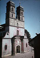 Westfassade von Südwesten (1943/45) / Münster St. Fridolin in 79713 Bad Säckingen (Foto Marburg: Aufnahme-Nr. LAC 9.034/24; Bilddatei fmlac9034_24; (color)) Westfassade von Südwesten (1943/45) / Münster St. Fridolin in 79713 Bad Säckingen (Foto Marburg: Aufnahme-Nr. LAC 9.034/24; Bilddatei fmlac9034_24; (color))