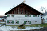 Nordgiebel / Bauernhaus in 88430 Rot an der Rot, Haslach (26.01.2012 - A. Kuch) Nordgiebel / Bauernhaus in 88430 Rot an der Rot, Haslach (26.01.2012 - A. Kuch)
