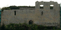 Südansicht / Ruine Altsachsenheim in 74343 Sachsenheim, Egartenhof (26.04.2013 - M. Hermann)