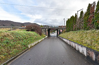 Frontalansicht von Westen / Eisenbahnüberführung bei Steinach in 77790 Steinach (2025/26 - strebewerk. Architekten GmbH)