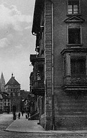 Wohnhaus, Kameleck in 78628 Rottweil (http://rottweil.net/frame/Ansichten/Innenstadt/ObereHauptstrasse/Hauptstrasse_41/Um1910/frame.php, letzter Zugriff am 6.11.2014)