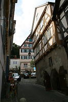 Judengasse 1 in Tübingen / Fachwerkhaus Judengasse 1 in 72070 Tübingen (14.08.2012 - winterfuchs)